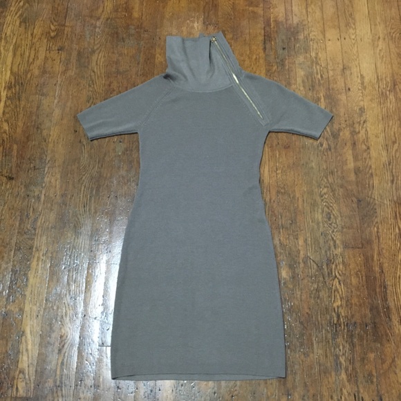 Calvin Klein oat/light brown sweater dress. Small. - Picture 4 of 8